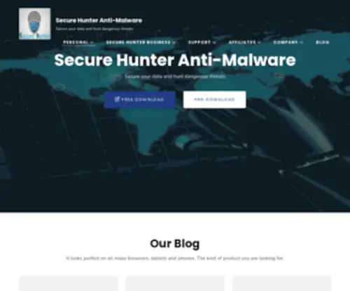 Securehunter.com(Secure Hunter Anti) Screenshot