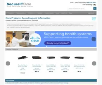 Secureitstore.com(Cisco Products & Solutions) Screenshot
