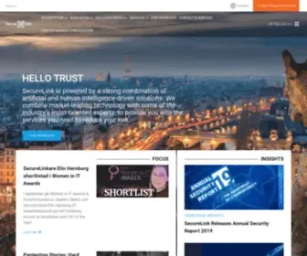 Securelink.se(Orange Cyberdefense Sweden) Screenshot