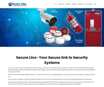 Securelinxpk.com(Security Company) Screenshot