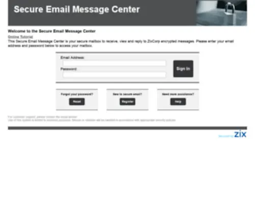 Securemail-Ufsdata.com(Securemail Ufsdata) Screenshot