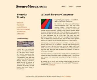 Securemecca.com(Securemecca) Screenshot