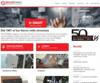 Securemme.it(Serrature di sicurezza) Screenshot