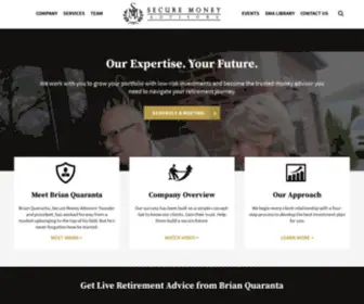 Securemoneyadvisors.com(Retirement Financial Planning in Pittsburgh) Screenshot