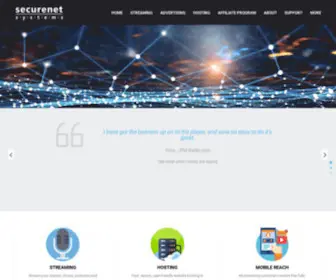 Securenetsystems.net(Securenet Systems) Screenshot
