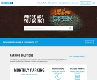 Secureparking.com.au(Car Parking) Screenshot