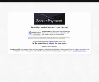 Securepayment.cc(SecurePayment CC) Screenshot