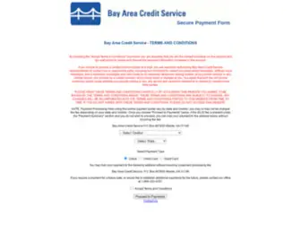 Securepaymentatbacs.com(BAY AREA CREDIT SERVICE) Screenshot