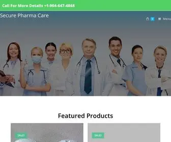 Securepharmacare.us(Online Pharmacy) Screenshot