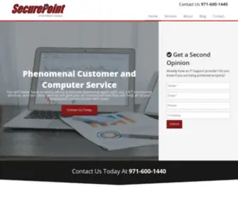 Securepointtech.com(SecurePoint LLC) Screenshot