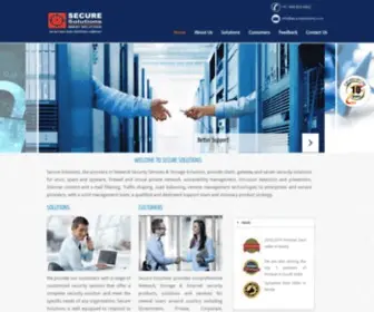 Securesolutions.co.in(Secure Solutions) Screenshot