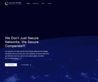 Securesphere.co.za(Secure Sphere) Screenshot
