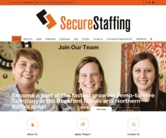 Securestaffing.net(Secure Staffing LLC) Screenshot