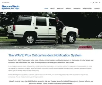 Securetechwave.com(WAVE Plus) Screenshot