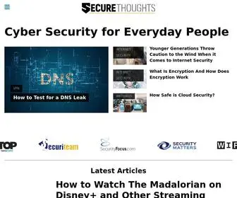 Securethoughts.com(Cyber Security Information and News for Everyday People) Screenshot