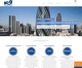 Securetrade24-7.com(Guaranteed High Returns on Cheap Investments in London UK) Screenshot