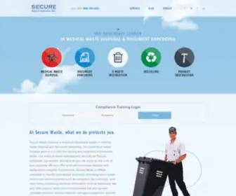 Securewaste.com(Securewaste) Screenshot