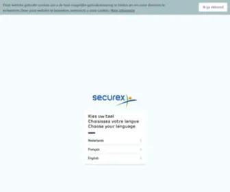 Securex.be(Welkom) Screenshot