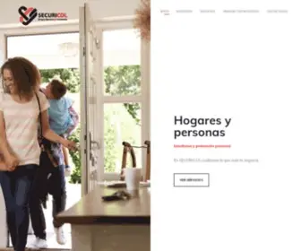 Securicol.com(Grupo securicol Colombia) Screenshot