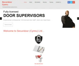 Securidoor.org(Securidoor (Cymru)) Screenshot