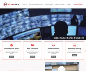 Securiforcesecurity.com(Securiforce Security Surrey Home) Screenshot