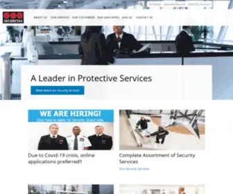 Securitas.ca(A Leader in Protective Services) Screenshot
