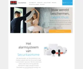 Securitashome.nl(Jouw wereld beschermen) Screenshot