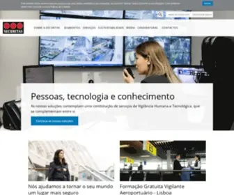 Securitas.pt(Securitas Portugal) Screenshot