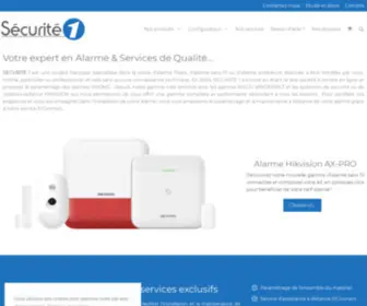 Securite1.fr(Sécurité 1) Screenshot