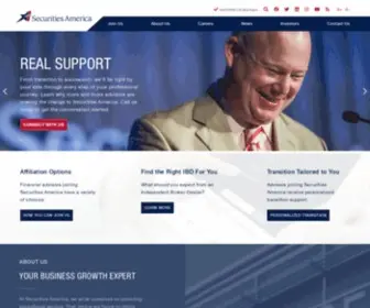 Securitiesamerica.com(Securities America) Screenshot