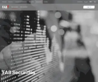 Securitiesfab.com(FAB Securities) Screenshot