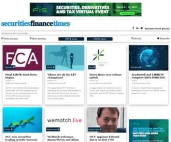 Securitiesfinancetimes.com(Securities finance) Screenshot