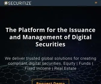 Securitize.io(Alternative assets) Screenshot