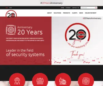 Securiton.com.cy(Securiton Alarm Systems Ltd) Screenshot