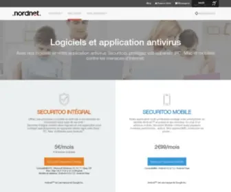 Securitoo.com(Nos solutions de sécurité protègent les ordinateurs et les périphériques mobiles) Screenshot