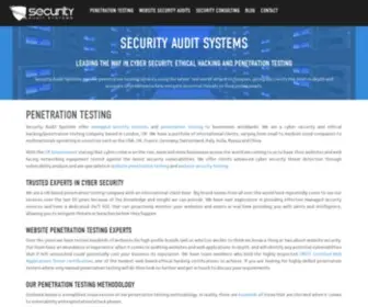 Security-Audit.com(Cyber Security & Penetration Testing Company) Screenshot