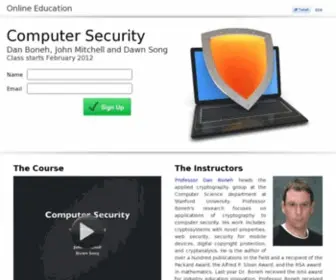 Security-Class.org(Computer Security) Screenshot