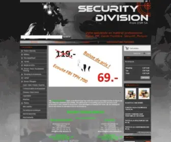Security-Division.ch(Security Division) Screenshot