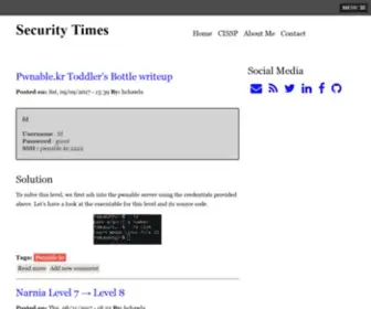 Security-Times.net(Security Times) Screenshot