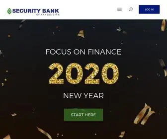 Securitybankkc.com(Security Bank of Kansas City) Screenshot