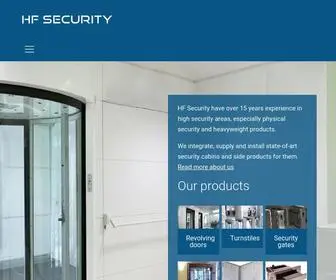 Securitycabin.eu(HF Security) Screenshot