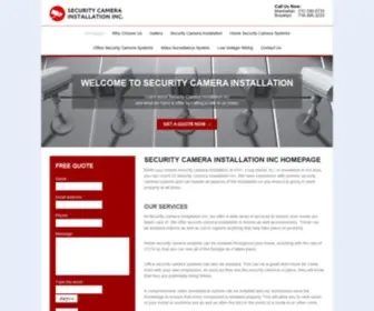 Securitycamerainstallationnyc.com(Security Camera Installation Inc) Screenshot