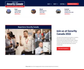 Securitycanada.com(Security in canada) Screenshot