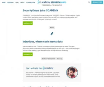 Securitydrops.com(Your time as a Software Engineer) Screenshot