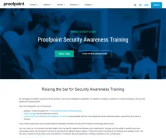 Securityeducation.com(Find out how proofpoint) Screenshot