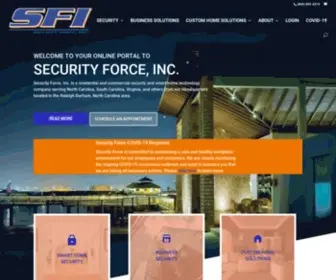 Securityforceinc.com(Security Force) Screenshot