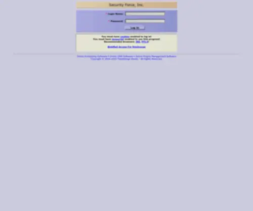 Securityforceinc.net(Securityforceinc) Screenshot