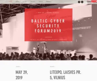 Securityforum.lt(Bcsf2019) Screenshot