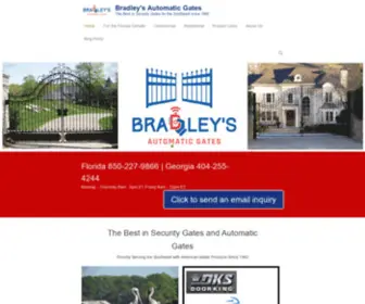 Securitygates.com(Bradley's Automatic Gates) Screenshot