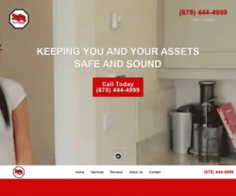 Securitygeorgia.com(Home Alarm Monitoring & Installation) Screenshot